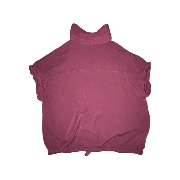 Button down Cropped Blouse - Picture 4 of 4